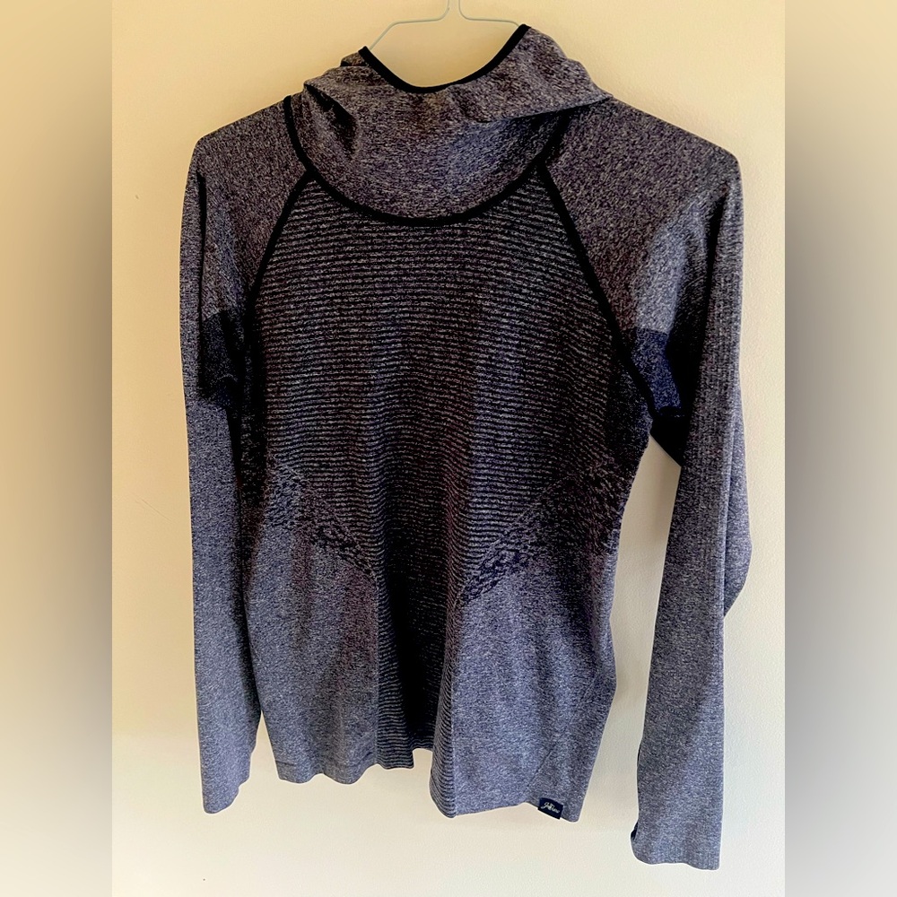 Heathered Blue/grey Hoodie / New Balance / J Crew collaboration